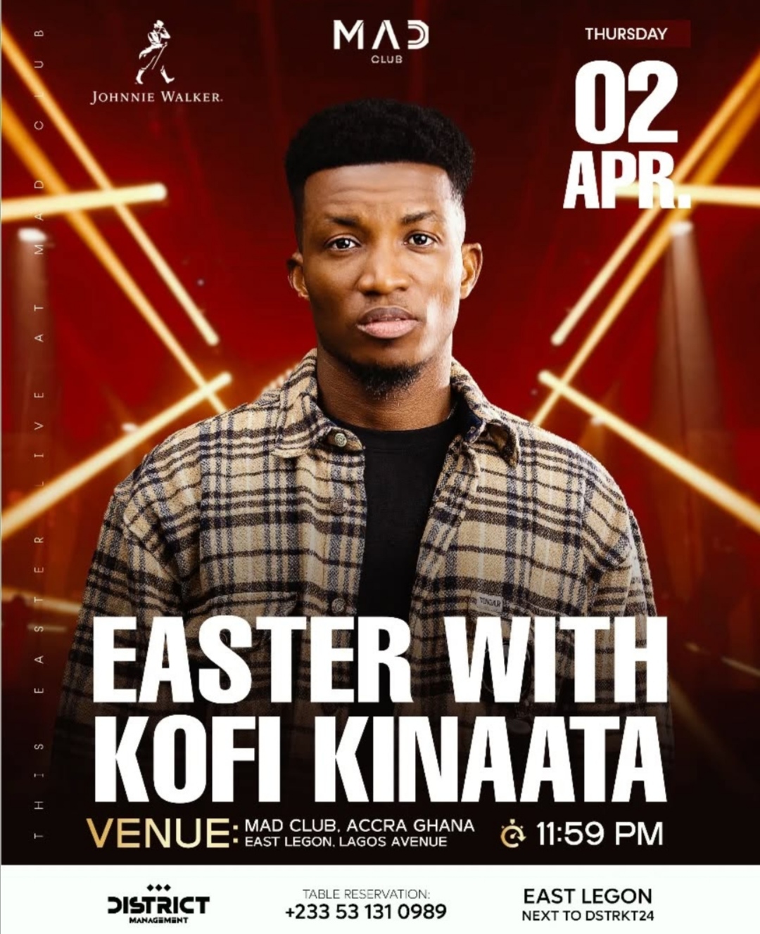 EASTER WITH KOFI KINAATA - Event Image